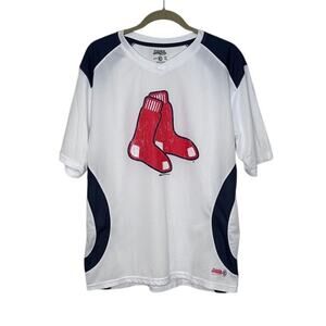 BOSTON RED SOX  stitches Athletic gear tshirt men's size large